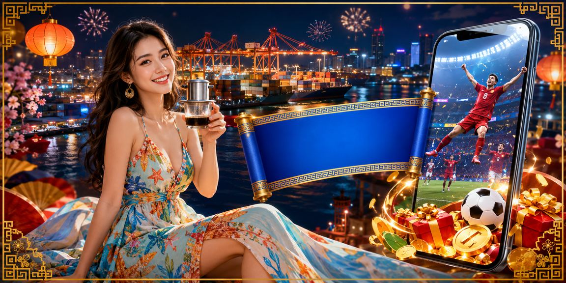 Người dùng tại Hải Phòng truy cập cá cược thể thao trên điện thoại bên ly cà phê